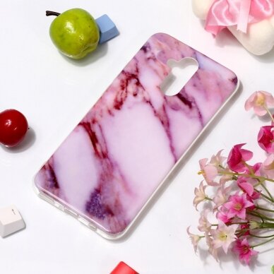 Huawei Mate 20 Lite Tracy nugarėlė Purple Marble 2