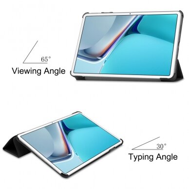 Huawei MatePad 11 (2021) juodas Trifold dėklas 2