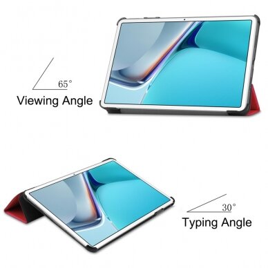 Huawei MatePad 11 (2021) raudonas Trifold dėklas 2