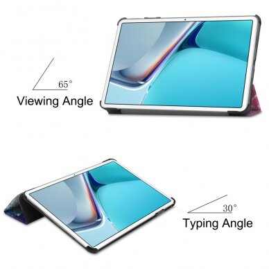 Huawei MatePad 11 (2021) TRIFOLD dėklas GALAXY 2