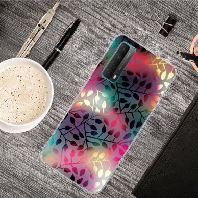 Huawei P Smart 2021 Tracy nugarėlė Colorful Leaves 3