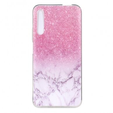 Huawei P Smart Pro Tracy nugarėlė Rose Marble 1