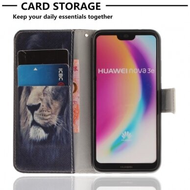 Huawei P20 Lite tracy fashion dėklas Lion 6