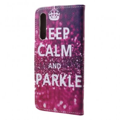 Huawei P20 Pro Tracy fashion dėklas ,,Keep Calm and Sparkle" 1