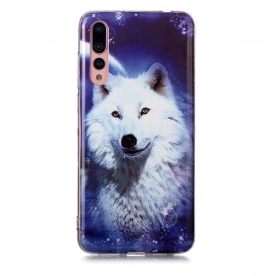 Huawei P20 PRO Tracy nugarėlė White Dog 1