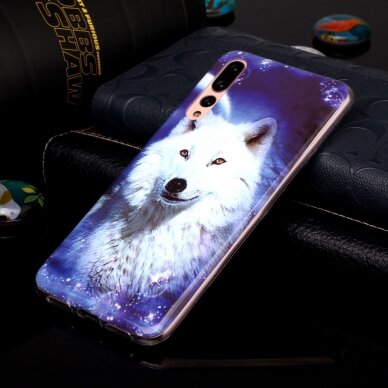 Huawei P20 PRO Tracy nugarėlė White Dog 3