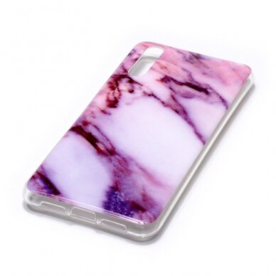 Huawei P20 Tracy Purple Marble nugarėlė 2