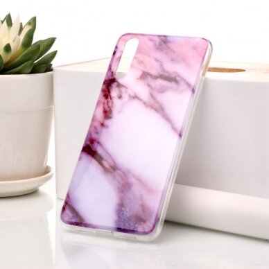 Huawei P20 Tracy Purple Marble nugarėlė