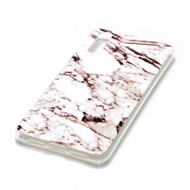 Huawei P20 Tracy White Marble nugarėlė 2