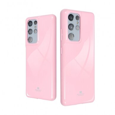 Huawei P30 LITE šviesiai rožinė MERCURY JELLY nugarėlė 2