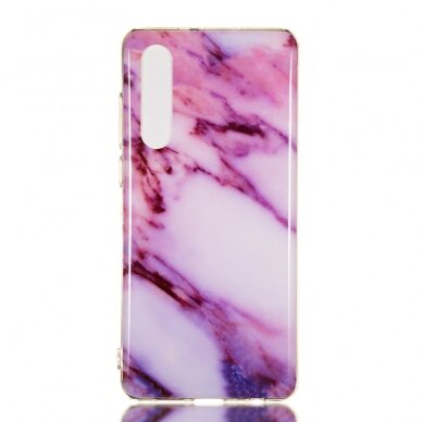 Huawei P30 Tracy nugarėlė Purple Marble 1