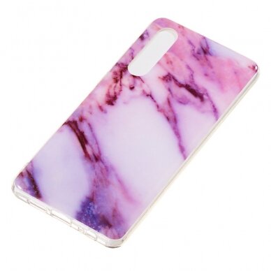 Huawei P30 Tracy nugarėlė Purple Marble 2