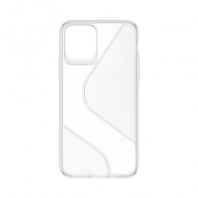 Huawei P40 Lite E skaidri S-CASE nugarėlė 2