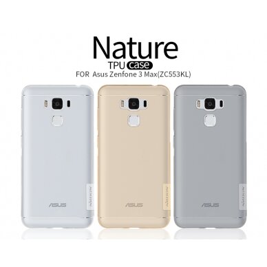 HUAWEI P8 skaidri Nillkin Nature nugarėlė