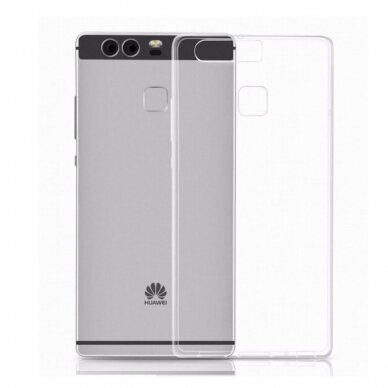 Huawei P9 skaidri ULTRA SLIM 0,5 mm nugarėlė