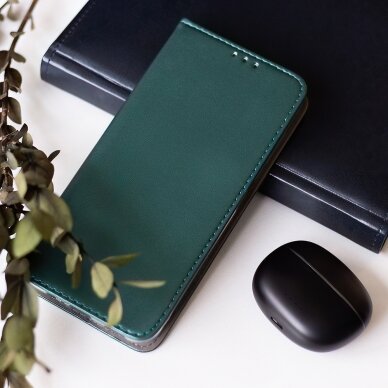 Huawei Y5 2018 dark green dėklas Magnetic 6