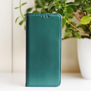 Huawei Y5 2018 dark green dėklas Magnetic 10