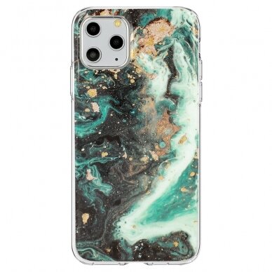 Huawei Y6P MARBLE GLITTER nugarėlė Design4