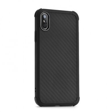 Huawei Y7 2019 juoda ARMOR CARBON nugarėlė