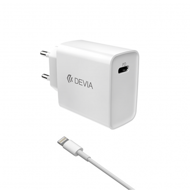 Įkroviklis buitinis iPhone/iPad Lightning SMART PD 20W DEVIA