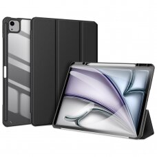 iPad Pro 12.9 (3rd / 4th / 5th / 6th Gen) / iPad Air 13 (2024) black DUX DUCIS toby TRIFOLD dėklas