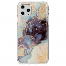 Iphone 11 PRO MARBLE GLITTER nugarėlė Design3