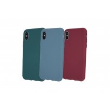 iPhone 11 PRO MAX dark green SILICONE LITE nugarėlė