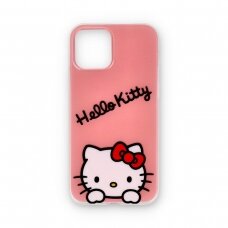 iPhone 12 / 12 PRO pink IML Daydreaming Logo HELLO KITTY nugarėlė