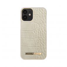 iPhone 12 MINI iDeal Of Sweden nugarėlė Caramel Croco