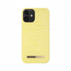 iPhone 12 MINI iDeal Of Sweden nugarėlė Lemon Croco