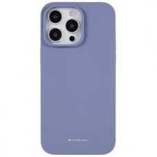 iPhone 12 PRO MAX grey blue MERCURY SILICONE nugarėlė