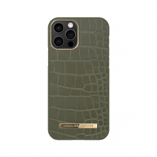 iPhone 12/12 PRO iDeal Of Sweden nugarėlė Khaki Croco