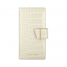 iPhone 13 iDeal Of Sweden dėklas Wallet Beige Croco