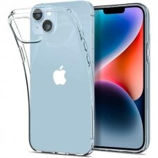 Iphone 14 PLUS skaidri SPIGEN LIQUID CRYSTAL nugarėlė