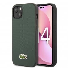 iPhone 14 PLUS dark green LACOSTE nugarėlė LCHCP14MPVCE