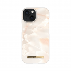 iPhone 15 iDeal Of Sweden nugarėlė MagSafe Rose Pearl Marble