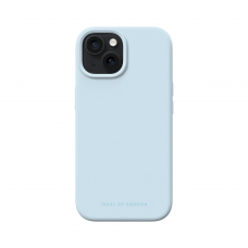 iPhone 15 iDeal Of Sweden nugarėlė MagSafe Silicone Light Blue