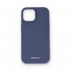 iPhone 15 PLUS navy MERCURY SILICONE nugarėlė