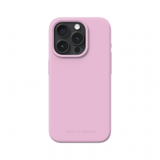 iPhone 15 PRO iDeal Of Sweden nugarėlė MagSafe Silicone Bubblegum Pink