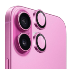 iPhone 16 / 16 PLUS apsauginis pink Mr.Monkey galinės kameros stiklas