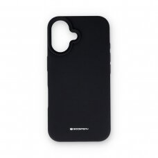 iPhone 16 black MERCURY SILICONE nugarėlė