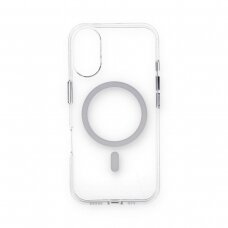 iPhone 16 clear MagSafe Mr. Monkey nugarėlė