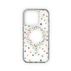 iPhone 16 PRO MAX iDeal Of Sweden Clear MagSafe nugarėlė Petite Floral