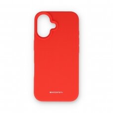 iPhone 16 red MERCURY SILICONE nugarėlė