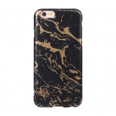 iPhone 6/6S Tracy Black&gold Marble+ nugarėlė