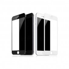 iPhone 6+7+/8+baltas pilnas stiklas RAINBOW