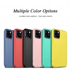 iPhone X/XS juoda ECO wheat nugarėlė