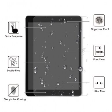 iPad 10.2 (7th / 8th / 9th Gen) apsauginis stiklas 1