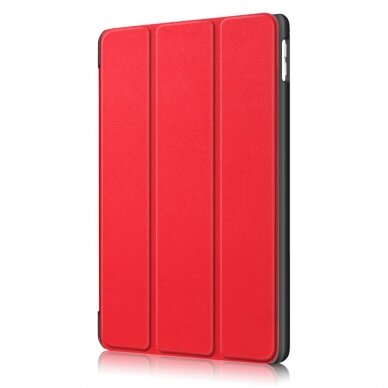 iPad 10.2 (7th / 8th / 9th Gen) red TRIFOLD dėklas 3