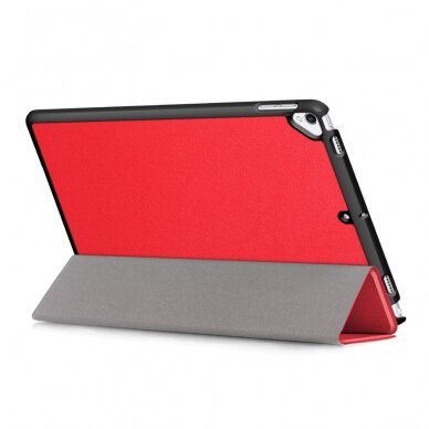 iPad 10.2 (7th / 8th / 9th Gen) red TRIFOLD dėklas 5